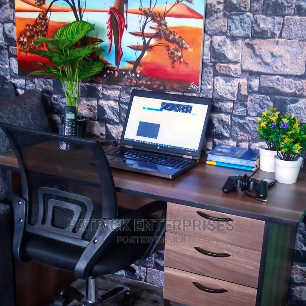 1.2 MTRS Office Desk Plus Secretarial Office Chair