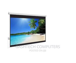 Techcom Auto Electric Projector Screen 240 X 240 - thumbnail 2
