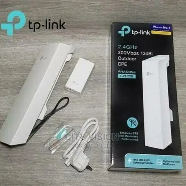 Tp-Link 2.4 GHZ 300mbps 12dbi Outdoor Cpe