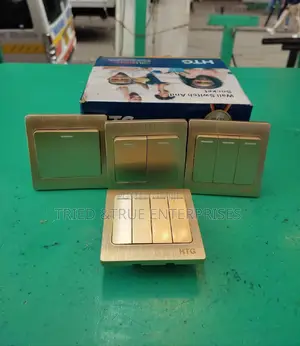 2gang 2way( Golden Switch)