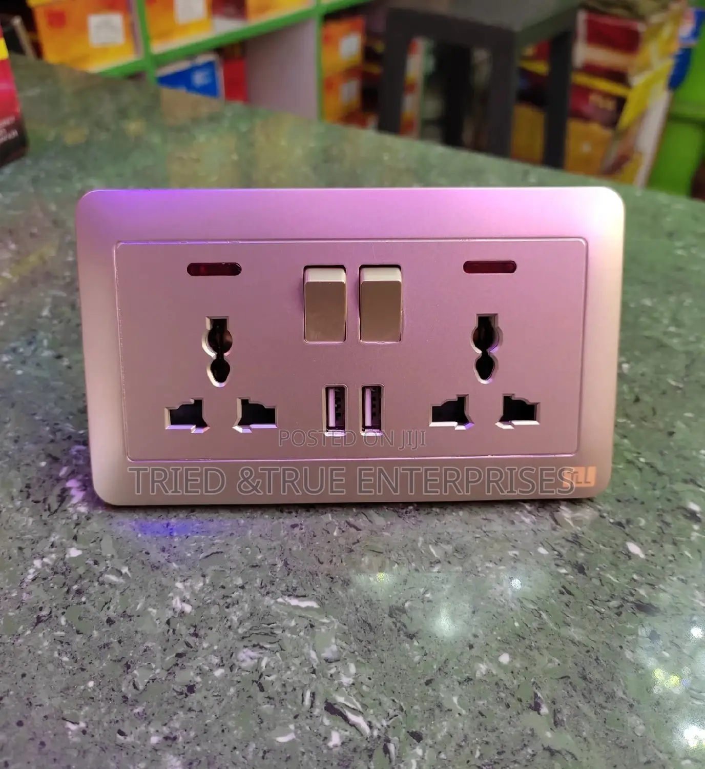 2gang 2way( Golden Switch)
