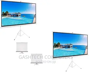 Projector Screen 145 X 145 Techcom Tripod