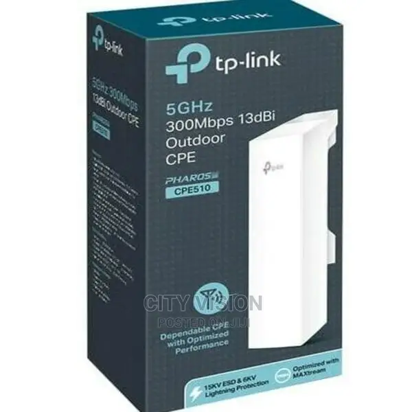 Tp-Link 5ghz 300mbps 13dbi Outdoor Cpe - Tl-Cpe510