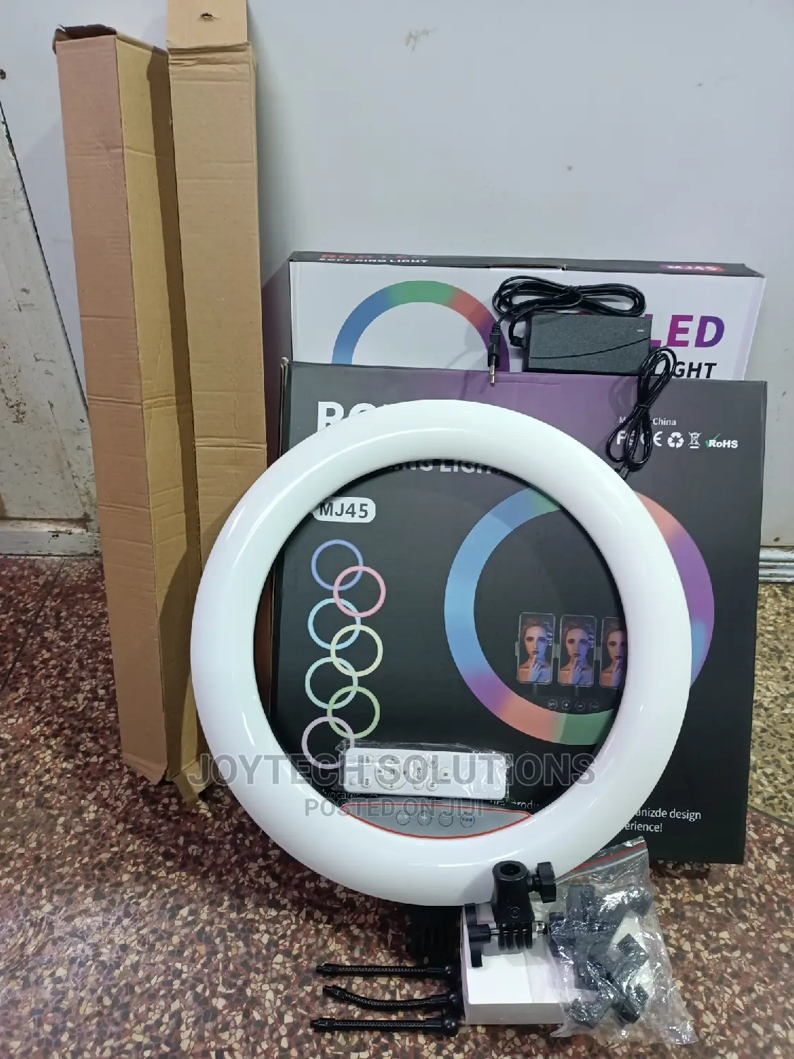 Ring Light Ring Light 18 Inches 12 Colours