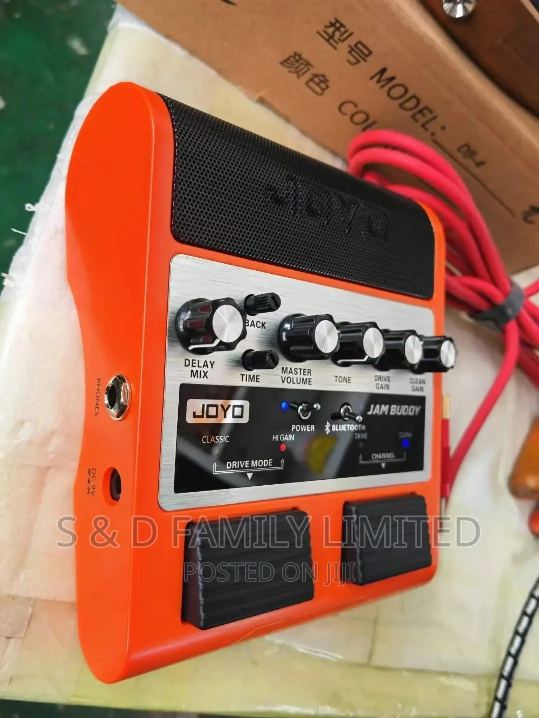 Joyo Jam Buddy Portable Guitar Amplifier Effect Pedal