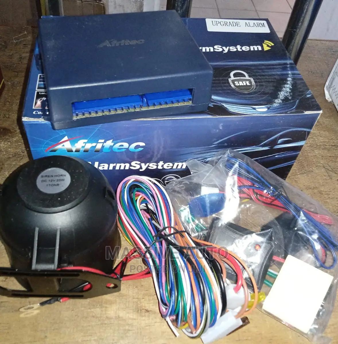 Upgraded Car Alarm Without Cutout