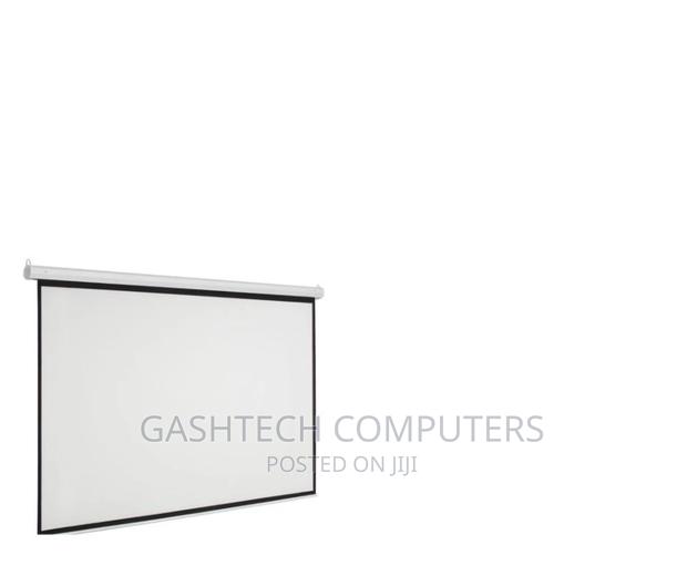 Techcom Projector Screen Manual 200 X 200