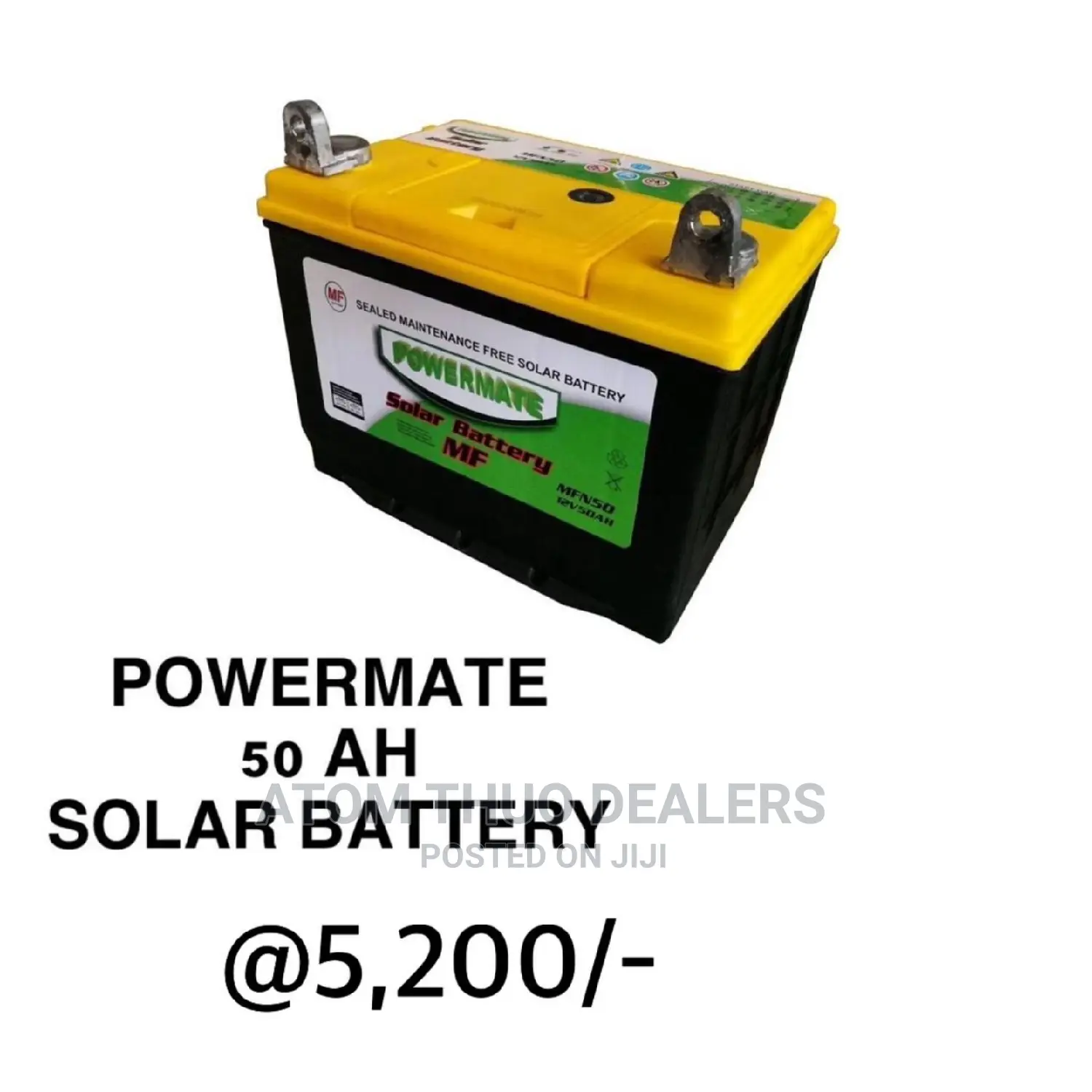 Powermate 50ah Solar Battery