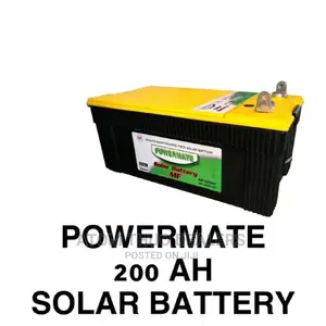 Powermate 200ah Solar Battery 