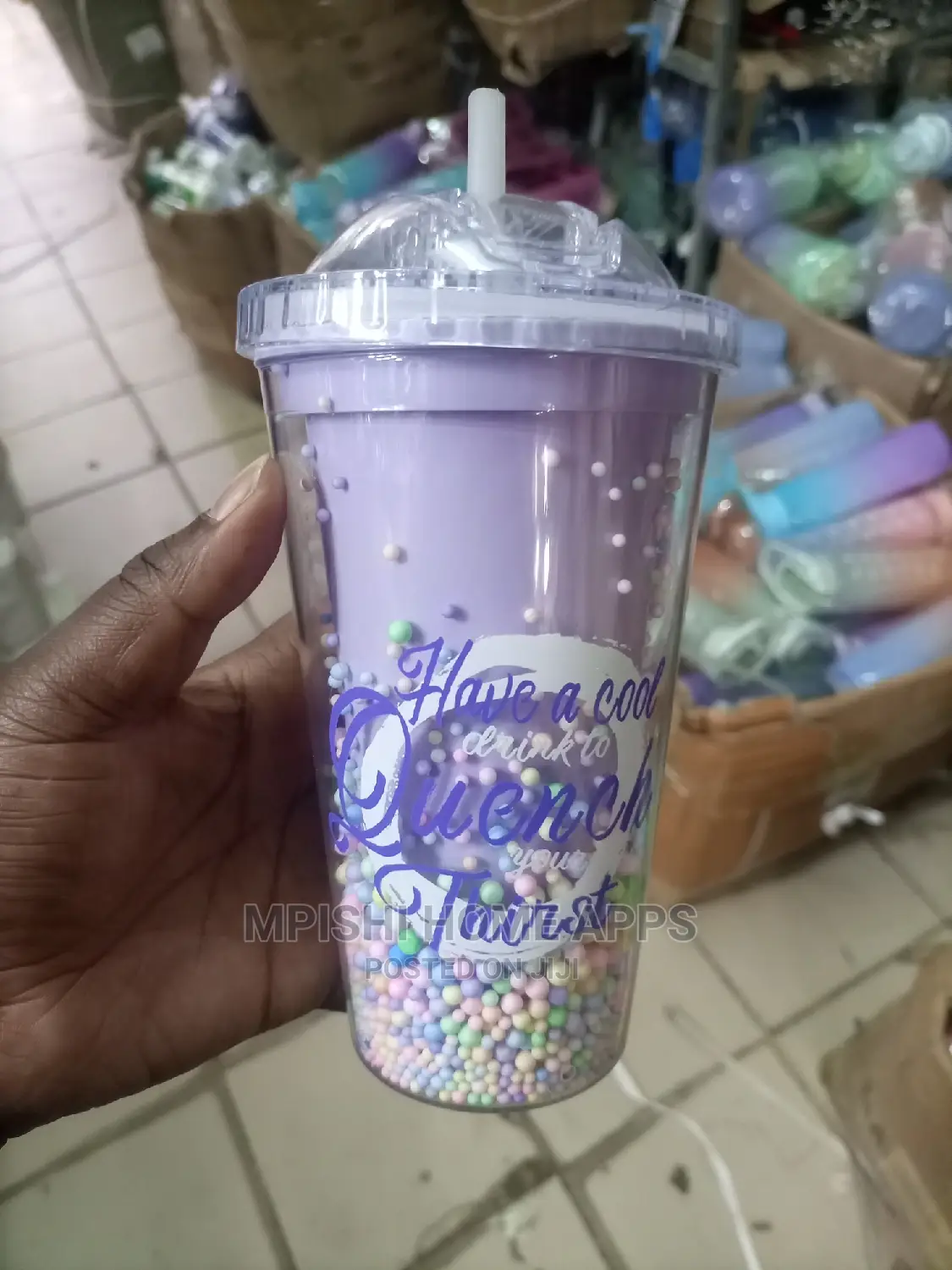 Acrylic Smoothie Cup