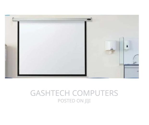 Techcom Projector Screen Manual 180 X 180