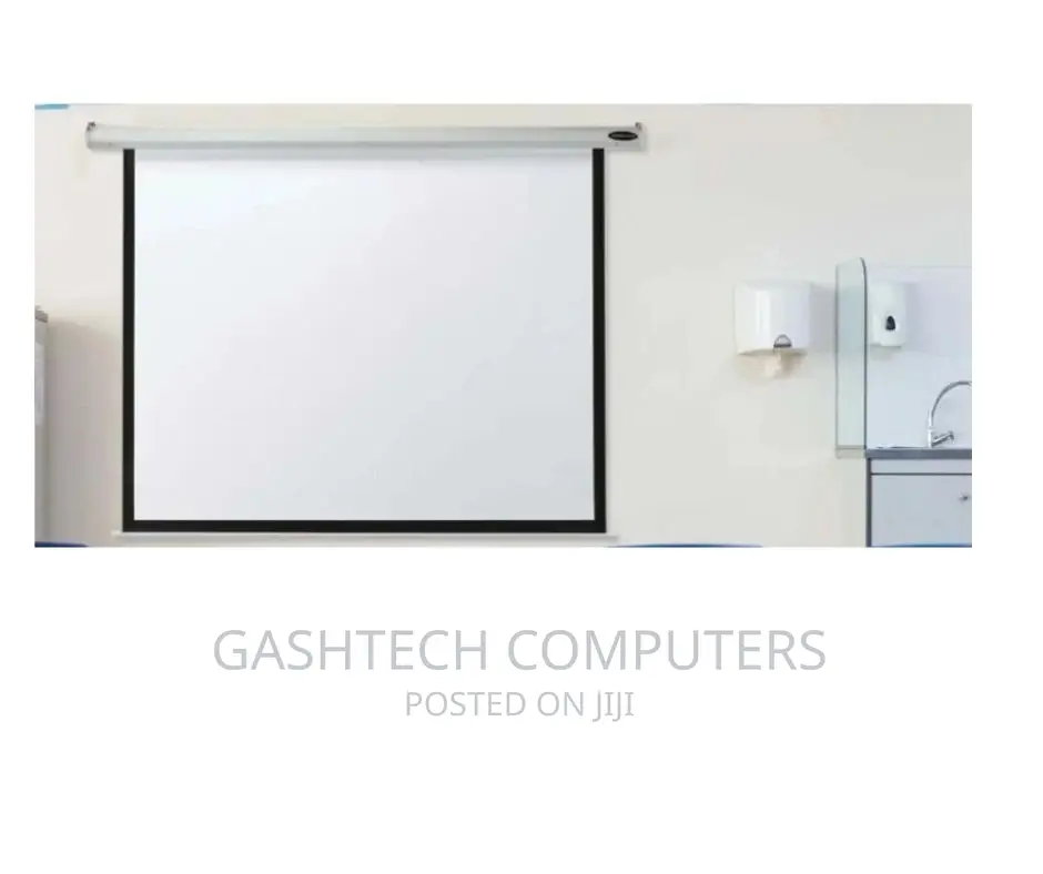 Techcom Projector Screen Manual 180 X 180