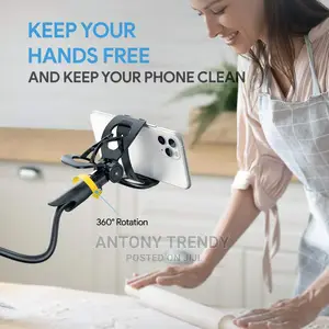 Angle Gooseneck Phone Stand for Desk Flexible Arm