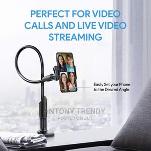 Cell Phone Clip on Stand Holder - With Grip - thumbnail 2