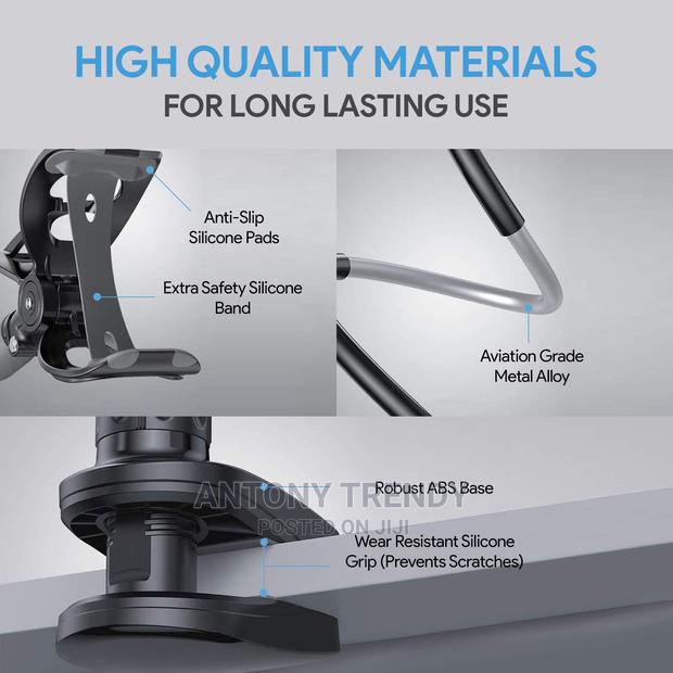 With Grip Flexible Long Arm Gooseneck Bracket Mount Clamp - thumbnail 2