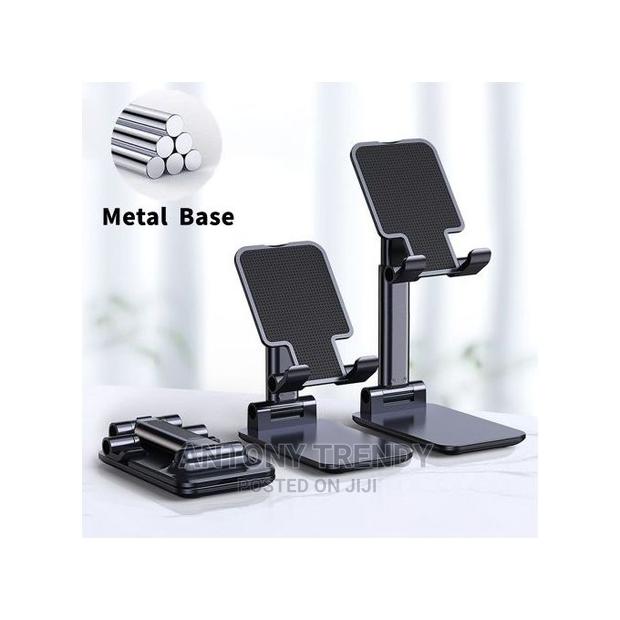 Adjustable Foldable Desktop Phone Holder Cradle - thumbnail 3