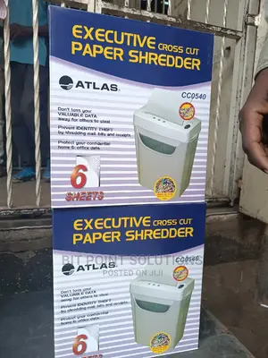 6sheet Shredder Atlas Cross Cut Shredder Cc0540 (6sheet)