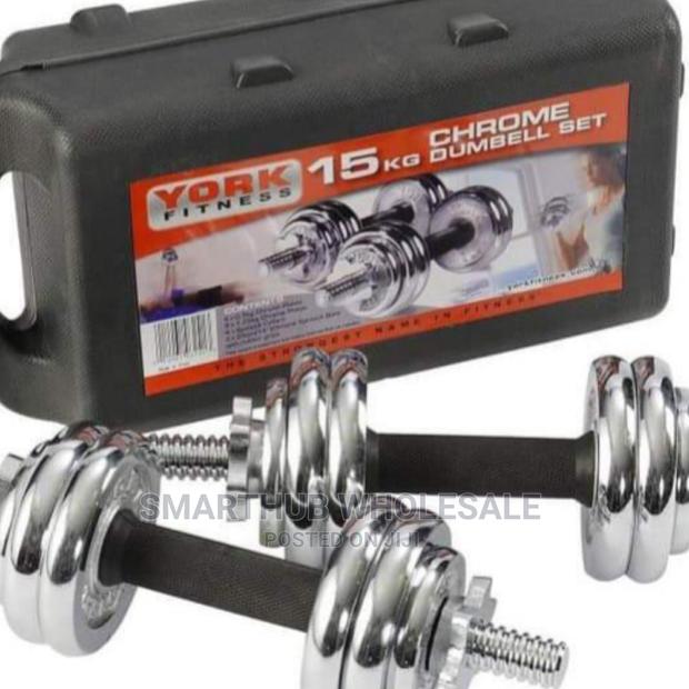 15kgs Chrome Dumbell 