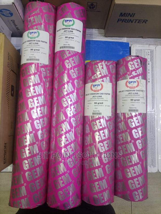 CAD Paper Rolls (1 Roll) (36” X 150') Plotter Paper - main view