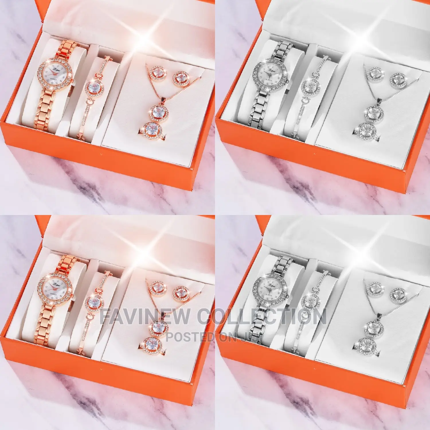 Diamond Luxury Jewelry Gift Set