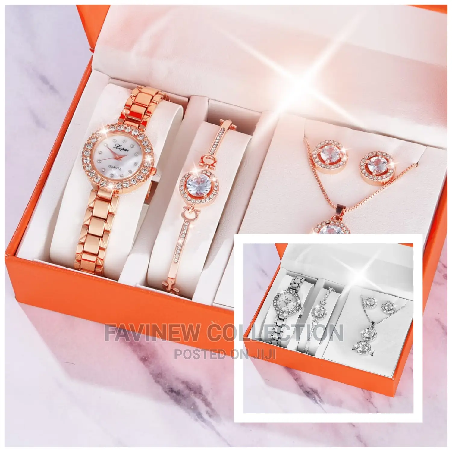 Diamond Luxury Jewelry Gift Set