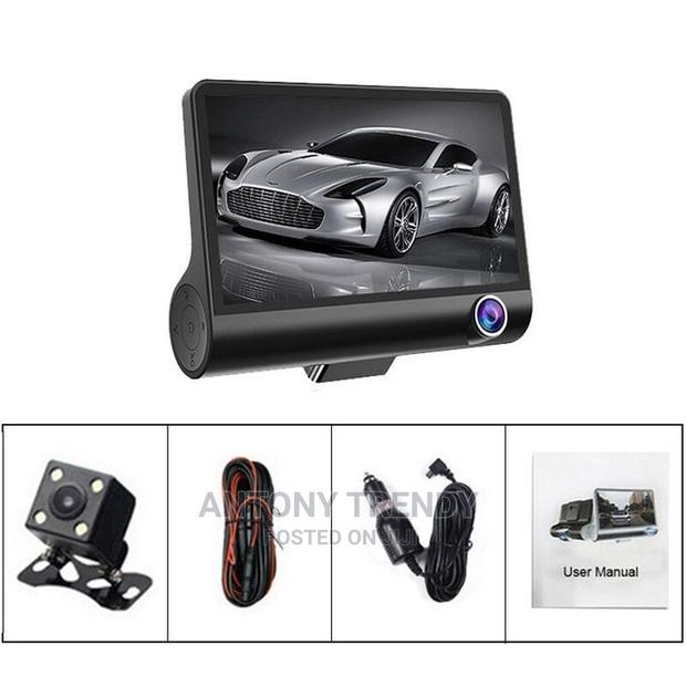 3 Ways 1080P Dash Cam Front and Rear View Video - main view