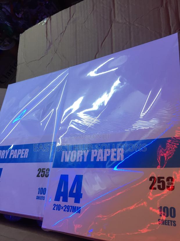 Ivory Papers 250GSM Imports
