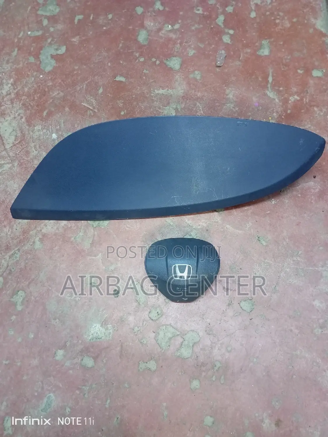 Honda Fit Dashboard and Steering Airbags