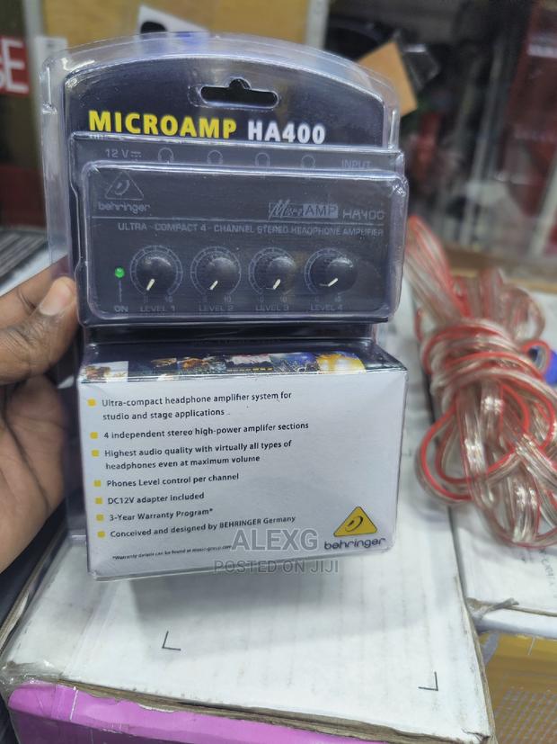 Headphones Amplifier 4ch