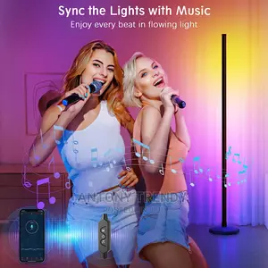 Color Changing Floor Lamp With Music Sync