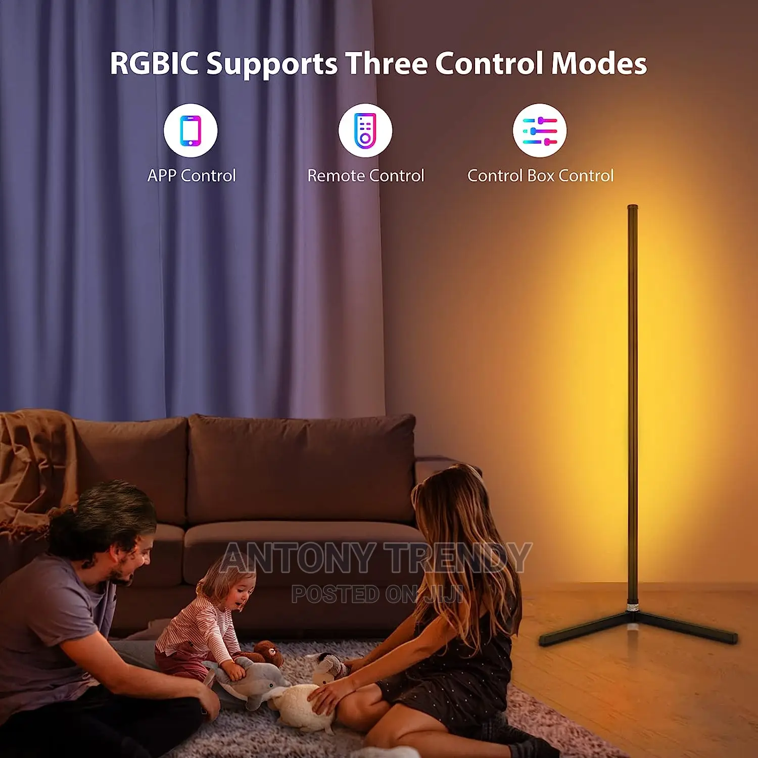 RGB Color Changing Floor Lamp