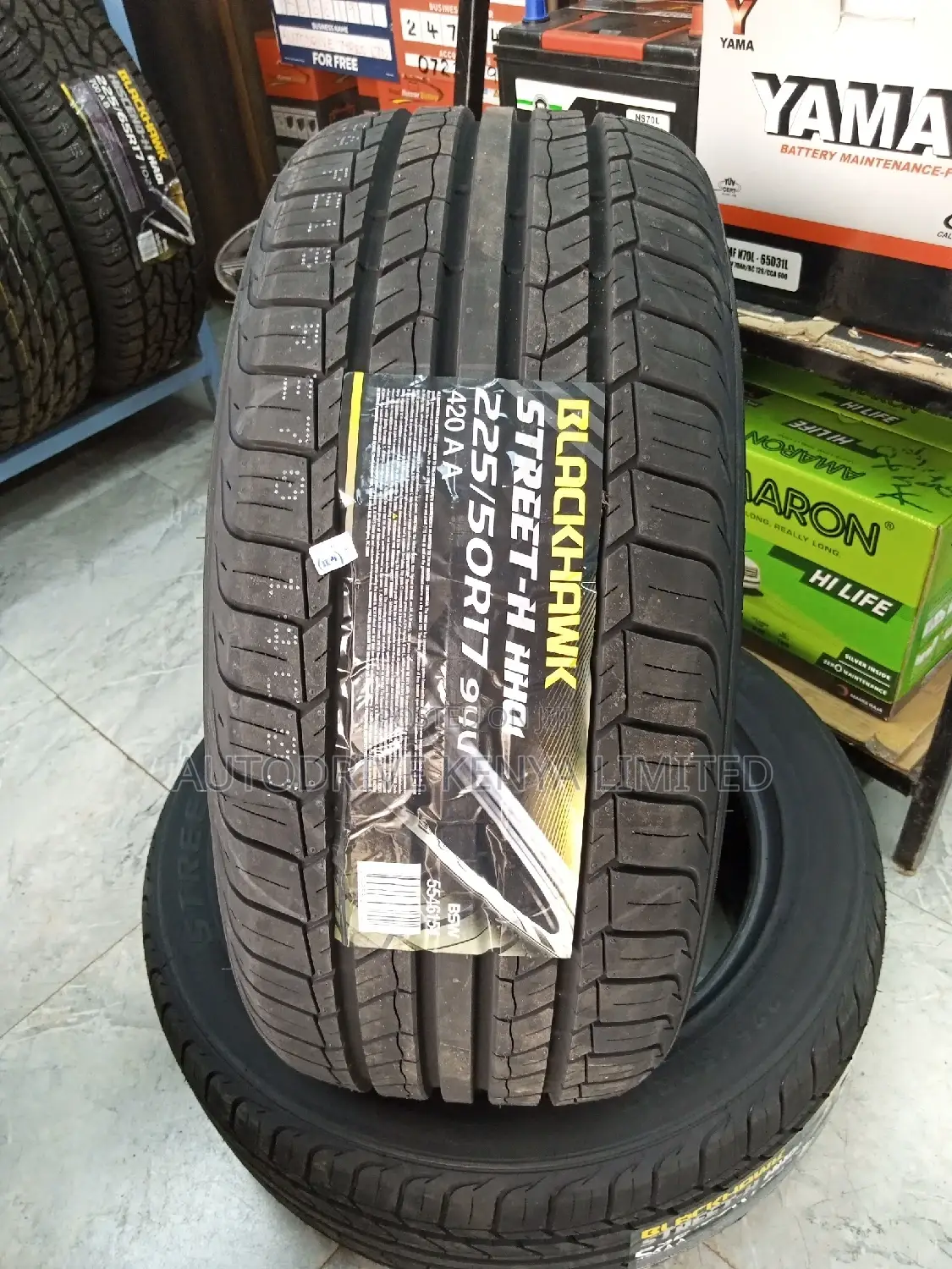 225/50r17 Blackhawk Tyre