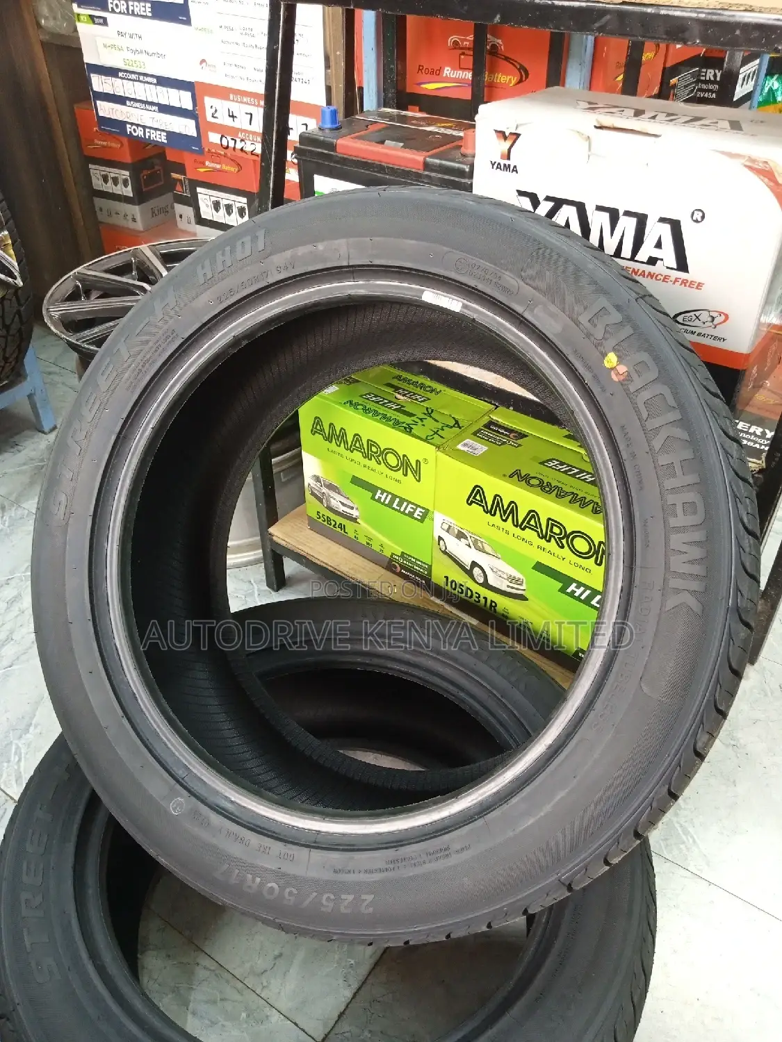 225/50r17 Blackhawk Tyre