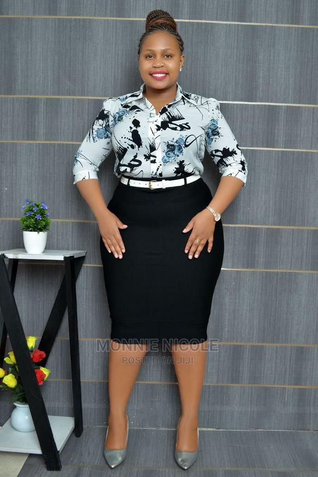 Classy Blouse and Skirt Set - thumbnail 2