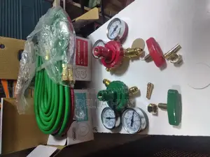 Welding Gas Regulator and Pipes
