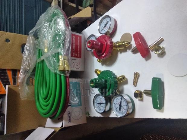 New Pipes and Regulator for Gas Welding