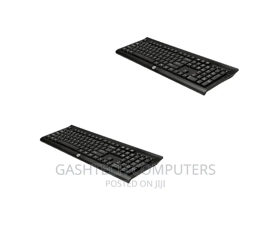 HP Wireless Keyboard (English Arabic) Black
