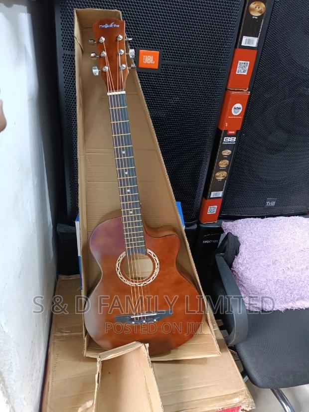 Olive Tree Size 38 Acoustic Guitar - main view