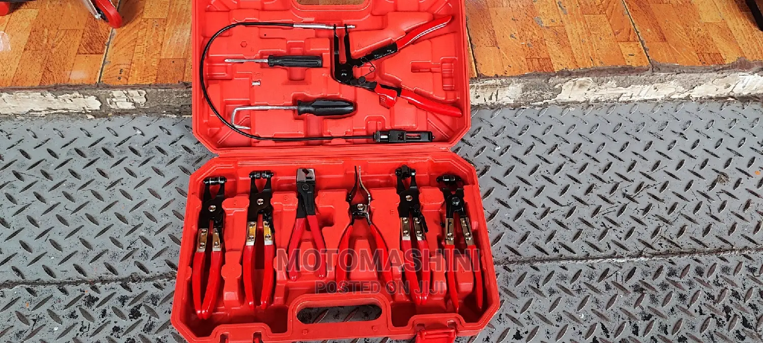 Hose Clamp Pliers Set for Rubber Hose Clamps