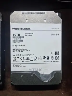 Western Digital 10tb SAS HDD