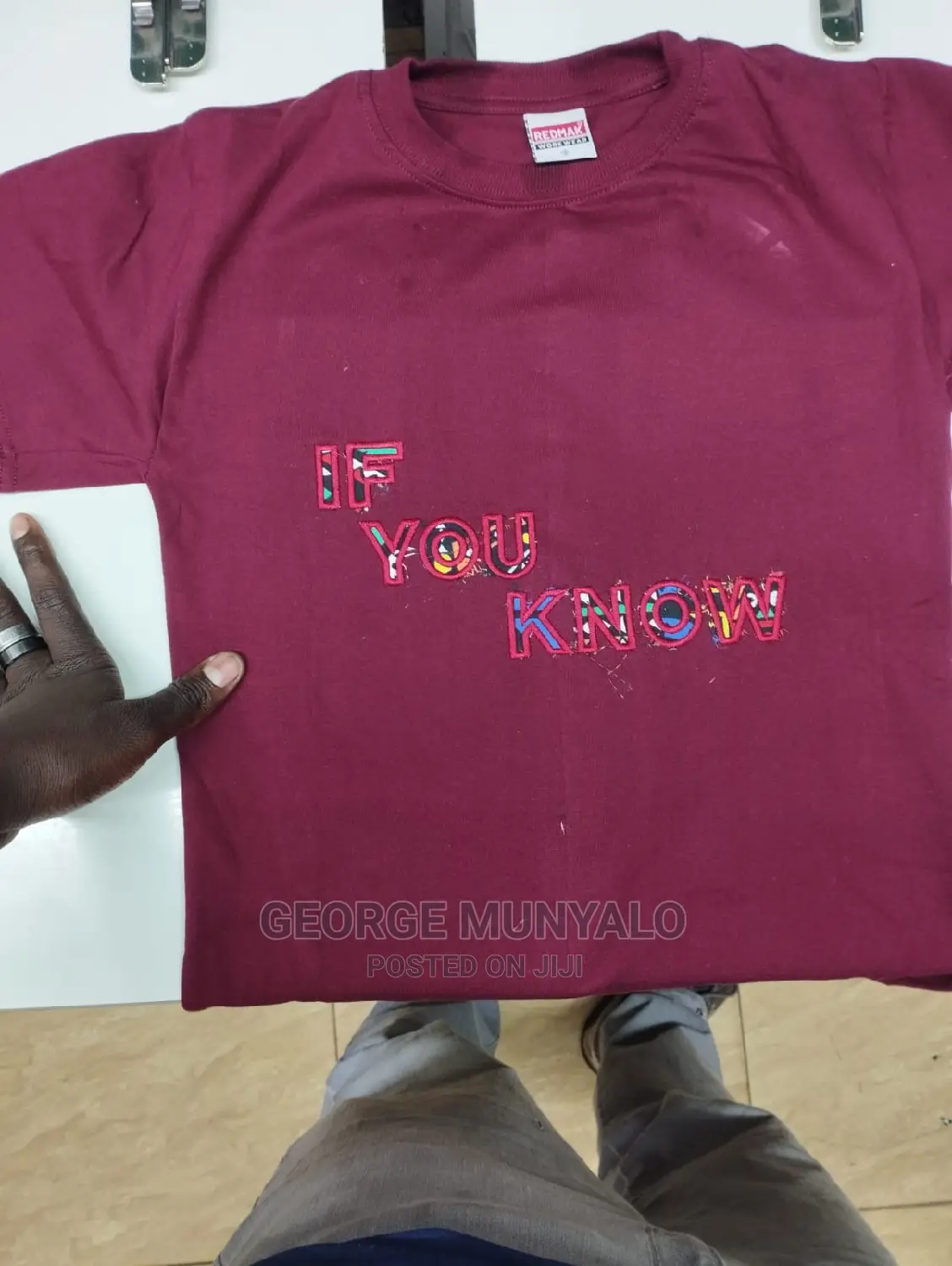 T-Shirts Embroidery Kitenge