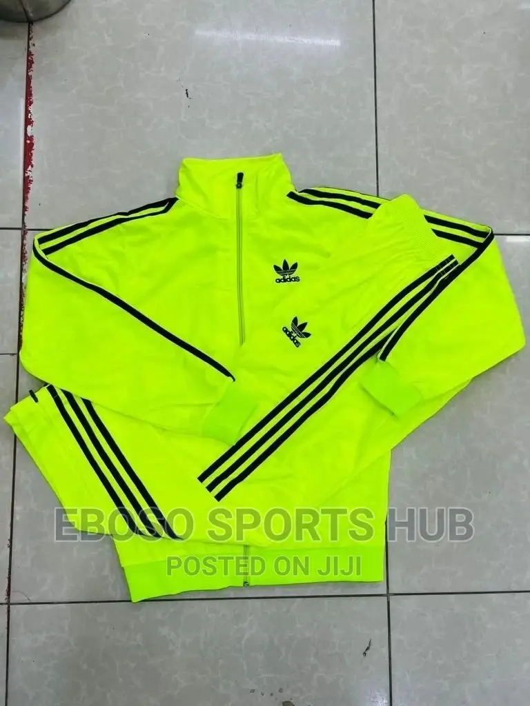 White Adida Truck Suit