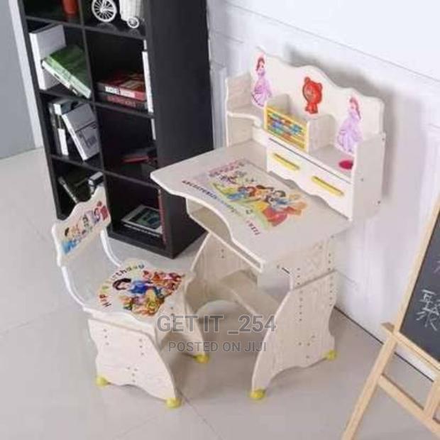 Big Size Study Desk Wooden - main view