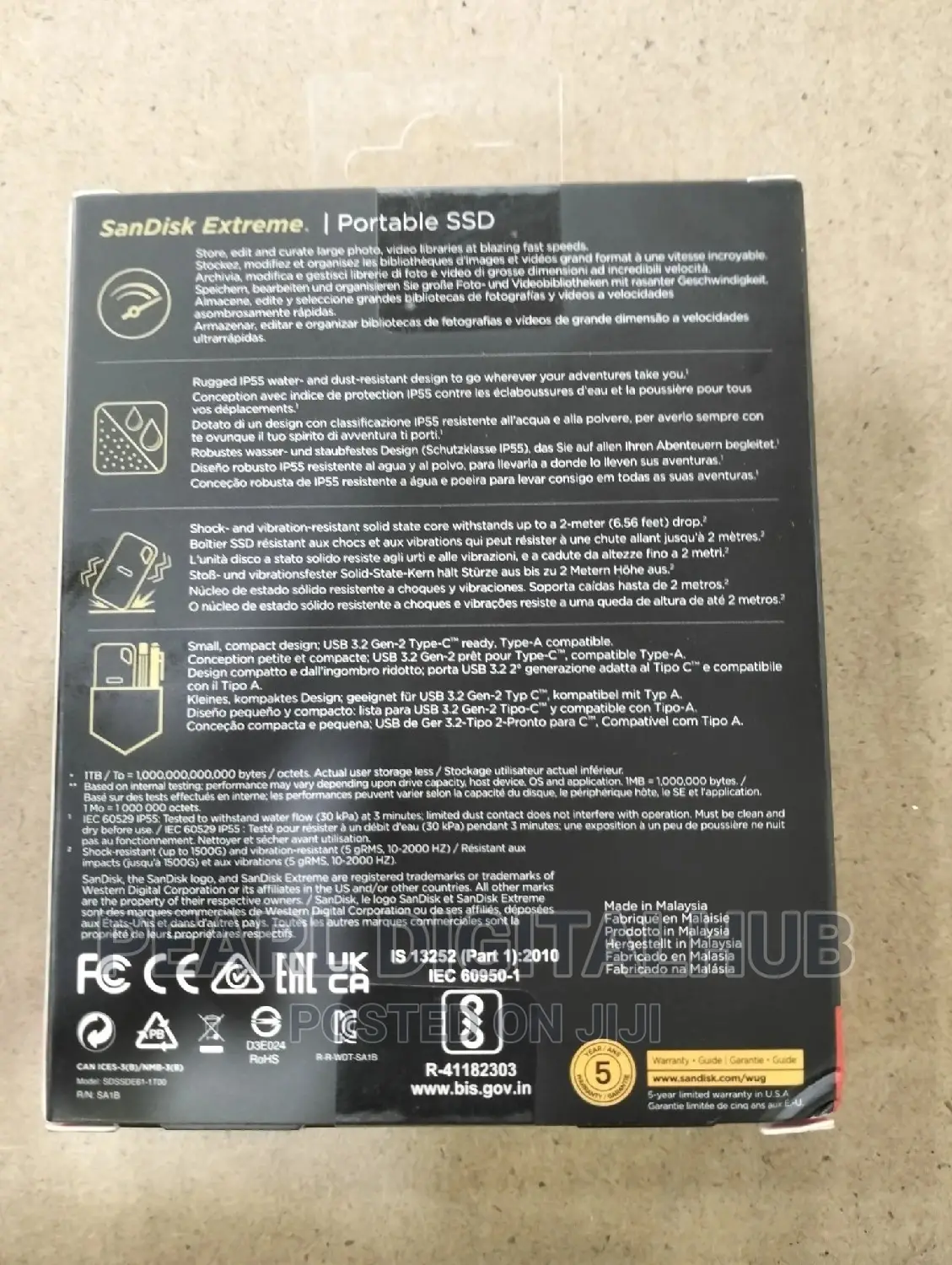 Extreme Portable SSD 1TB