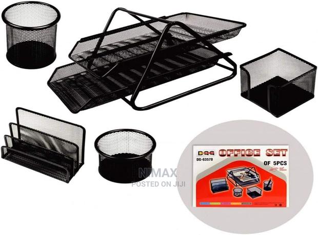 Desk Organizer 5pcs Set - thumbnail 4