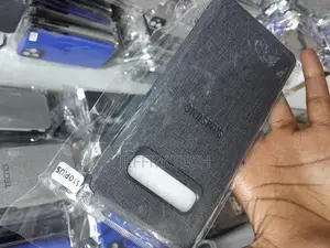 Canvas Samsung Galaxy S10 Plus Wallet Case - Grey
