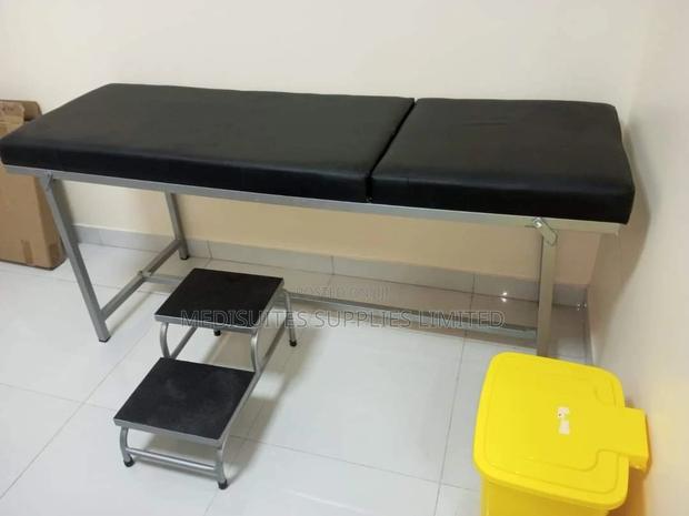 Locally Made Examination Couch+ Stepping Stool