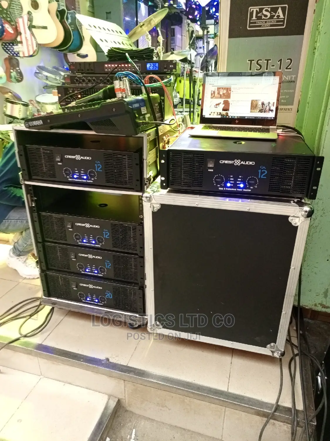 Switch Crest Audio Ca12 Power Amplifier