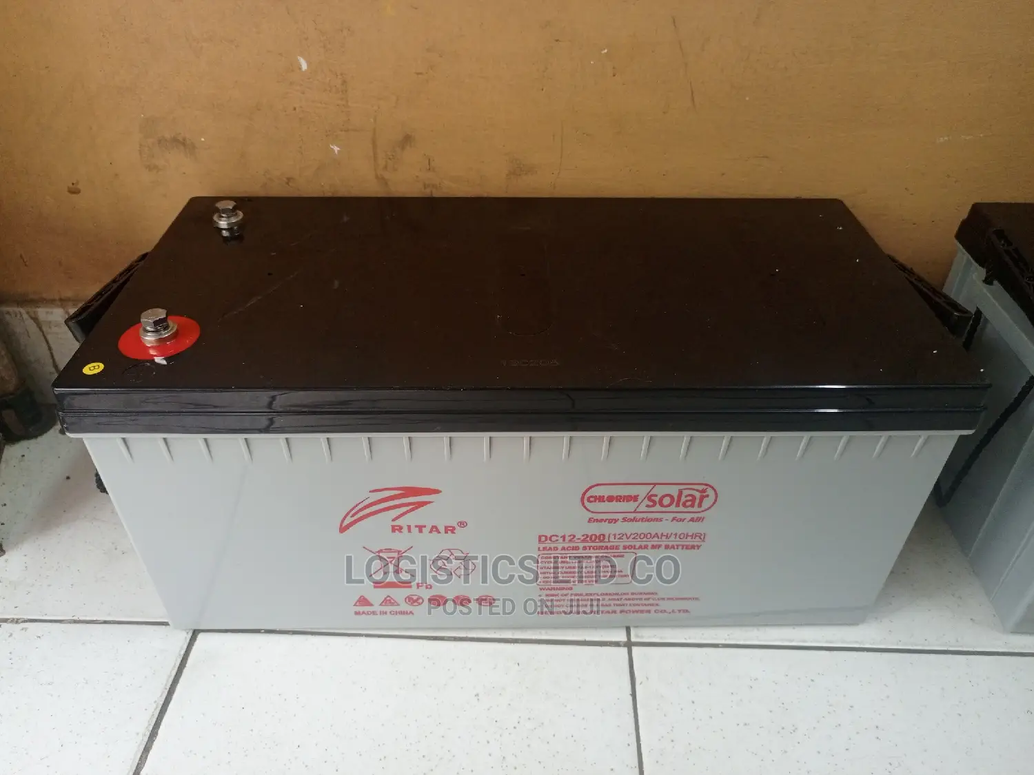 Ritar 200AH 12V Chloride Solar Battery Heavy Duty