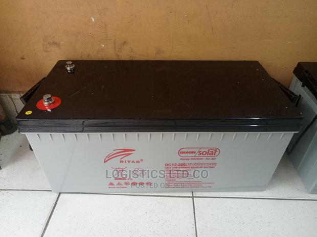 Ritar 200AH 12V Chloride Solar Battery Heavy Duty - main view